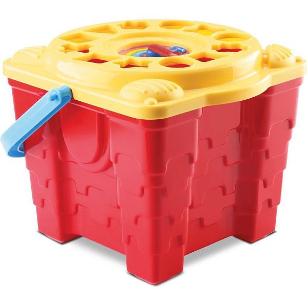 Brinquedo Educativo Castelo Relógio Didático
