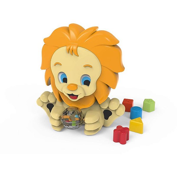 Brinquedo Educativo Amigo Leão