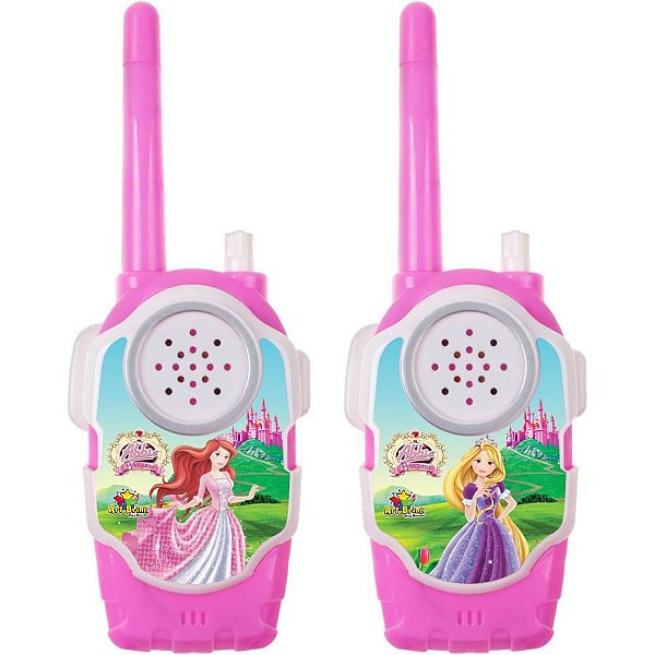 Brinquedo Diverso Walkie Talkie Princesas