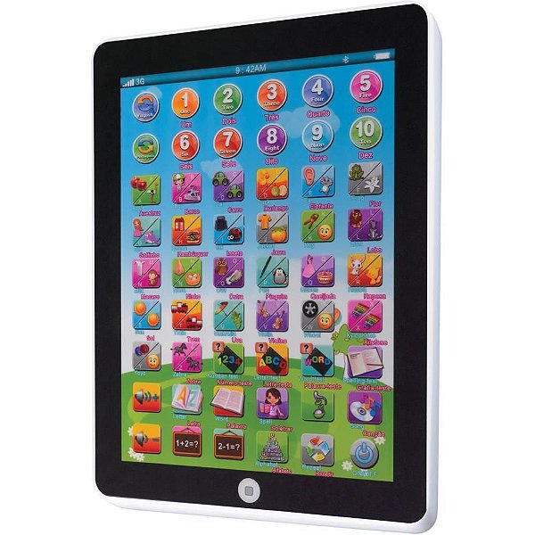 Brinquedo Diverso Tablet Interativo Bilíngue 3