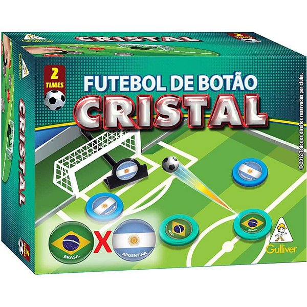 Brinquedo Diverso Futebol de Botão Brasilxargentina