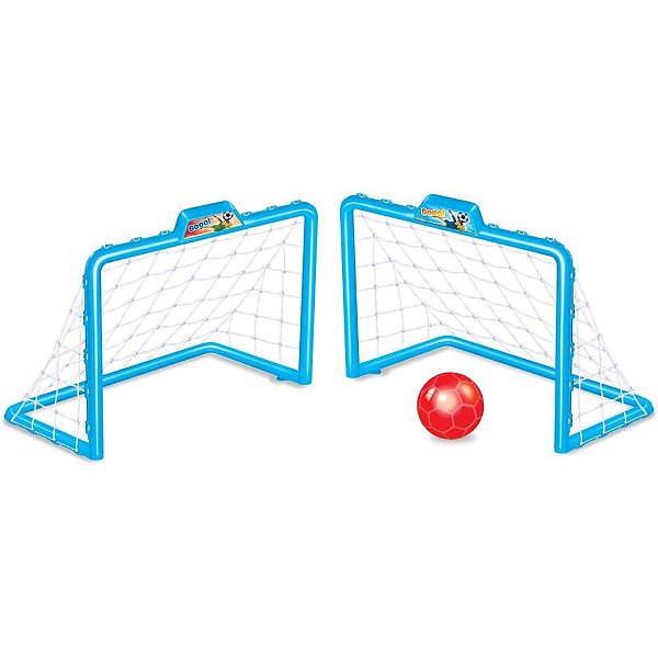 Brinquedo Diverso Chute a GOL - 2 Traves e Bola de Vinil