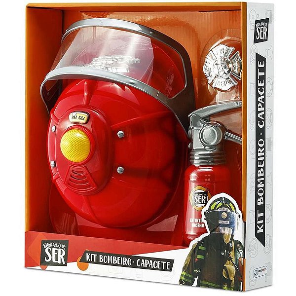 Brincando de Profissões Brincando de SER Bombeiro Capa