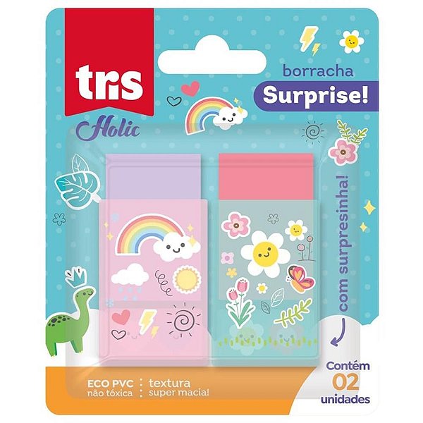 Borracha Decorada TRIS Holic Surprise BLCOM 02