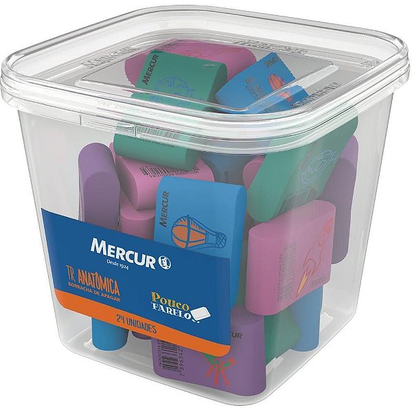 Borracha Decorada TR Anatômica - Pote com 24 Unidades