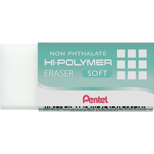 Borracha Branca HI-POLYMER Pequena para Engenharia - Caixa com 48 Unidades