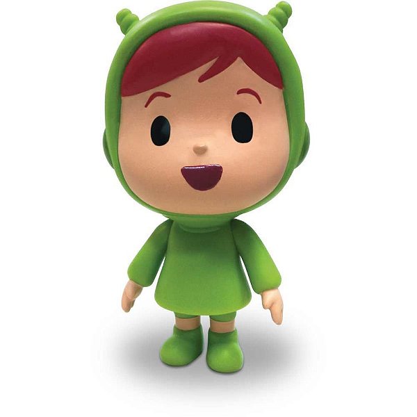 Boneco de Vinil Nina - Turma do Pocoyo - 13CM