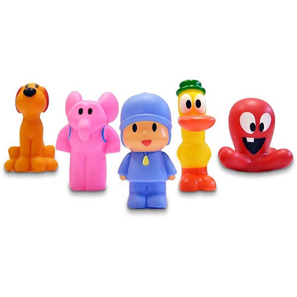 Boneco e Personagem Pocoyo Miniaturas com 5 5CM Vini