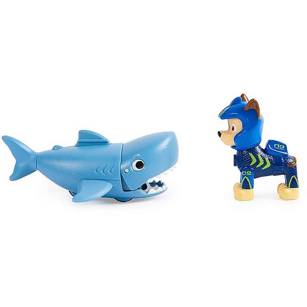 Boneco e Personagem Patrulha Canina Hero Chase (S)