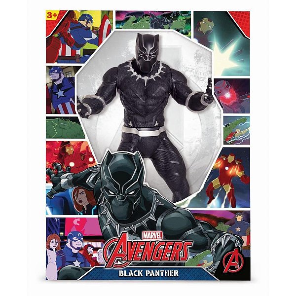 Boneco e Personagem Pantera Negra Revolution 50CM