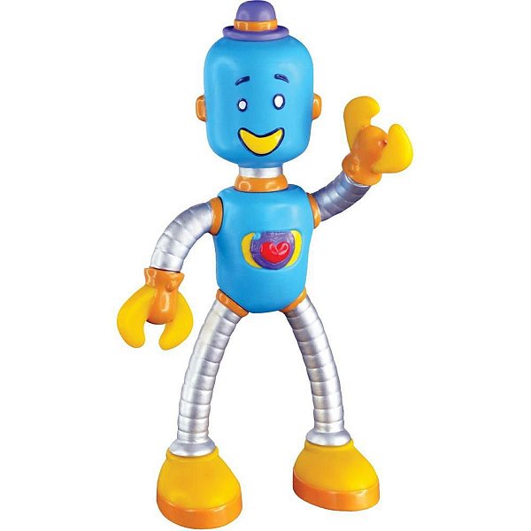 Boneco e Personagem Mundo Bita Robô TUM TUM 19CM