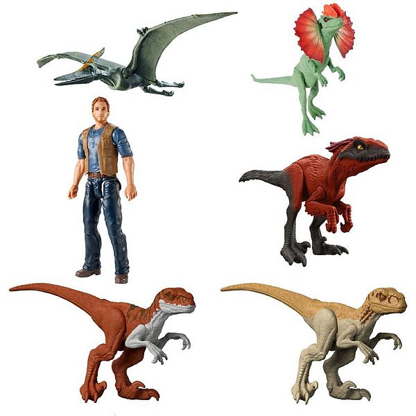 Boneco e Personagem JW CONJ 6 PACK Figuras 15CM