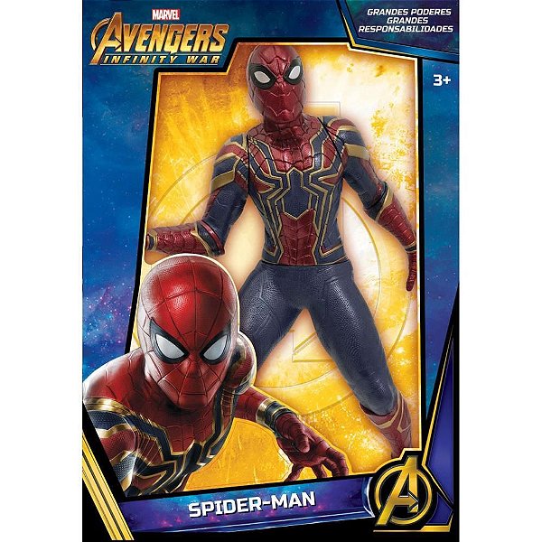 Boneco e Personagem Homem ARANHA Avengers INFINITY