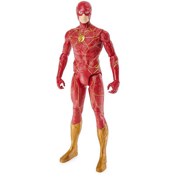 Boneco e Personagem FLASH Figura Sólido 30CM