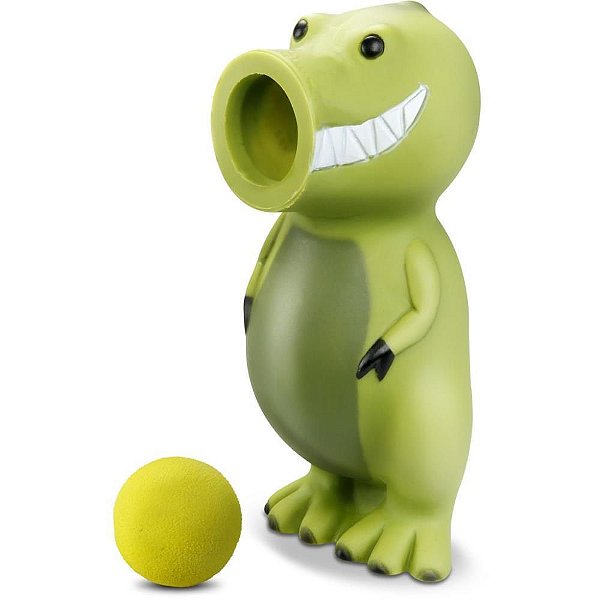 Boneco e Personagem Cospe Bola Dino X FRANK 16CM