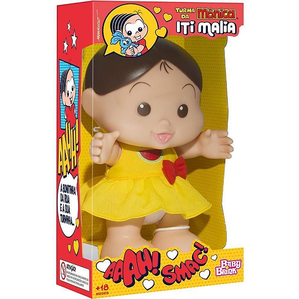 Boneca Turma da Mônica Magali 24CM