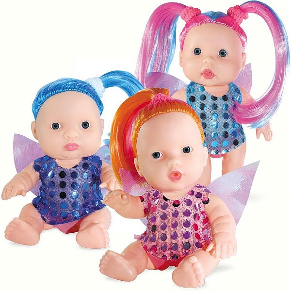 Boneca Pekenekas Fadas 18CM Unitária