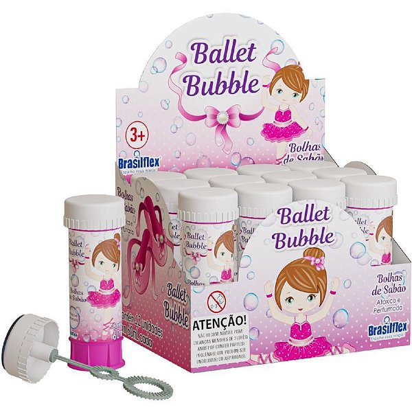 Bolha de Sabão Ballet 60ML Caixa com 12