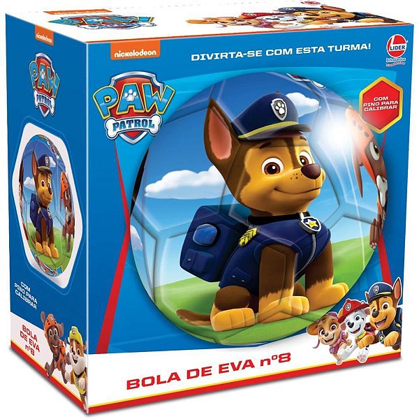 Bola Infantil Patrulha Canina EVA N 8