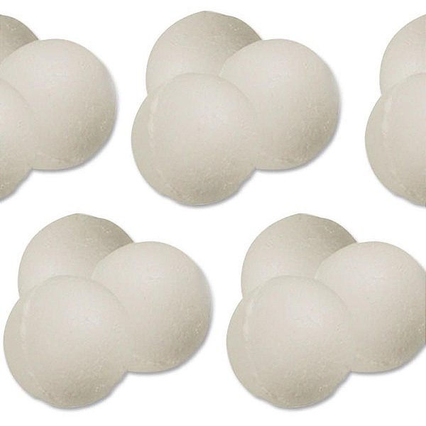 Bola de Isopor EPS 50MM - Pacote com 50 Bolinhas 1