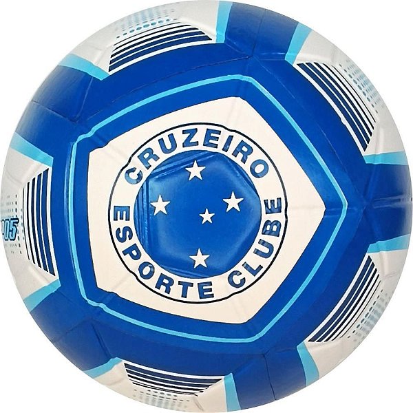 Bola de Futebol Cruzeiro Nº 5 Azul e Branco