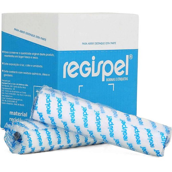 Bobina FAX Regispel 216MM X 30M - Caixa com 20 Unidades