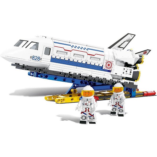 Brinquedo para Montar ônibus Espacial 340 Peças