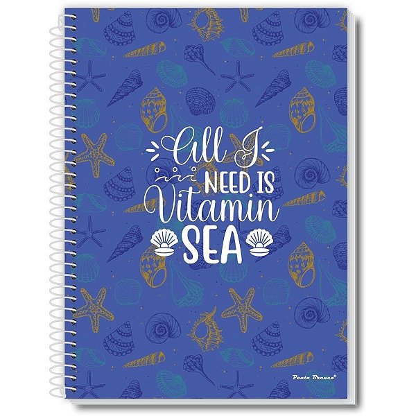 Caderno Universitário 20X1 Capa Dura Uau 400 Folhas - Pacote com 2