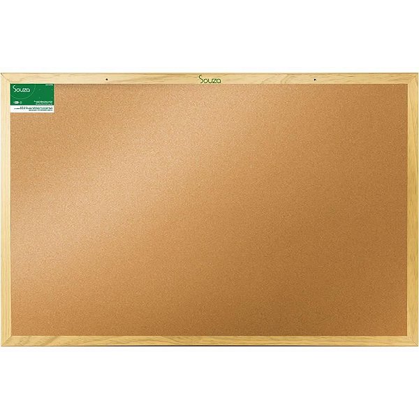 Quadro de Aviso Moldura de Madeira Cortiça Standard 60X40CM