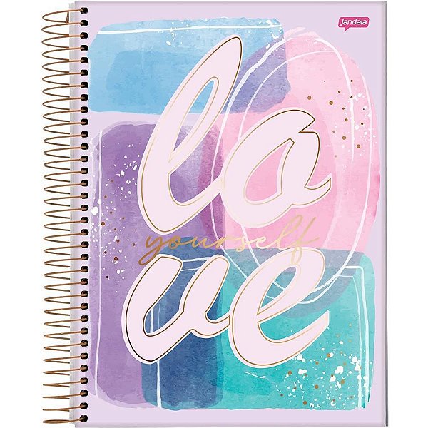 Caderno 10X1 Capa Dura LA Creme 160FLS. PCT com 05