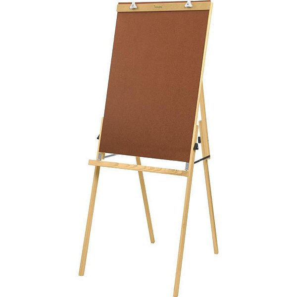 Cavalete para FLIP-CHART Compacto Duratex Pinus Luxo