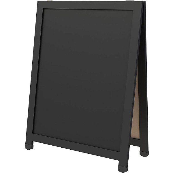 Quadro Propaganda 80X60CM Duplo SOFT Preto