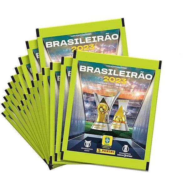 Figurinhas Brasileirão 2023 Envelope C/5 PCT com 20