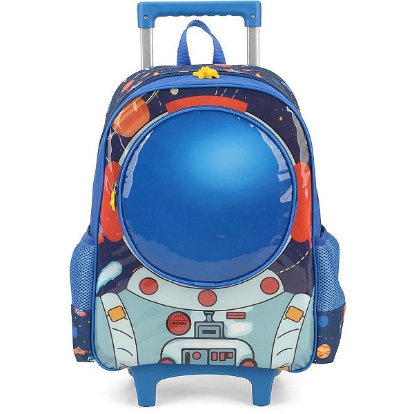 Mochila Infantil com Rodinha UP4YOU Astronauta GD AZ