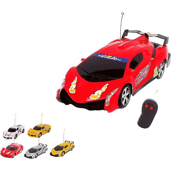 Carrinho Controle Remoto Nitro CONT.3 Funções 1:24 (S)