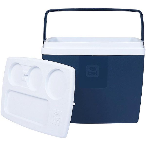 Caixa Térmica 19L com ALÇA Azul