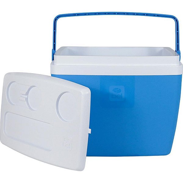 Caixa Térmica 36L com ALÇA Azul