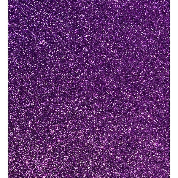 Placa em E.V.A com Glitter 48X40CM Violeta 1,8MM Pacote com 10