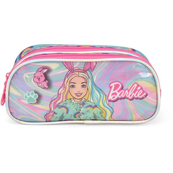 Estojo Tecido Barbie GD 2ZÍPERES PK