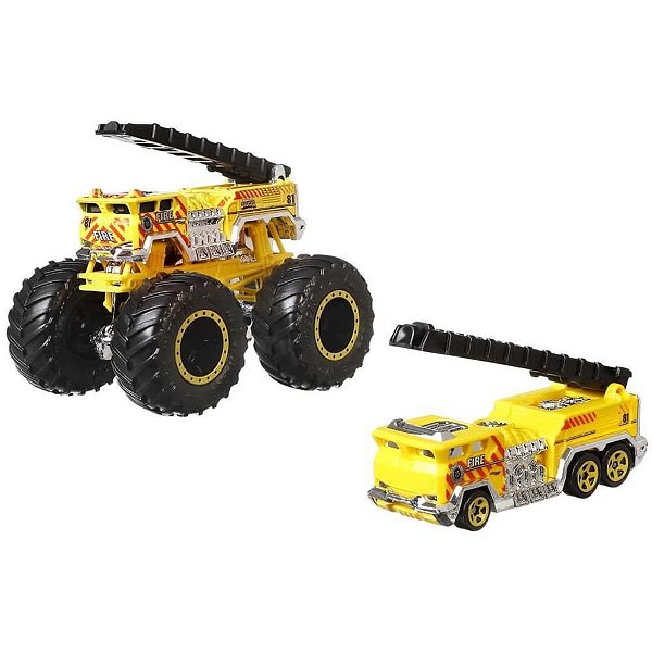 Hot Wheels Monster TRUCKS Veículo + HW DIE-CAST 1:64