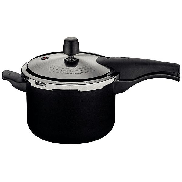 Panela Pressão Antiderente 4,5L Preto