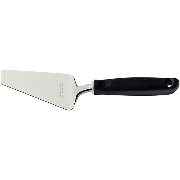 Espátula para Pizza em AÇO INOX com Cabo Preto