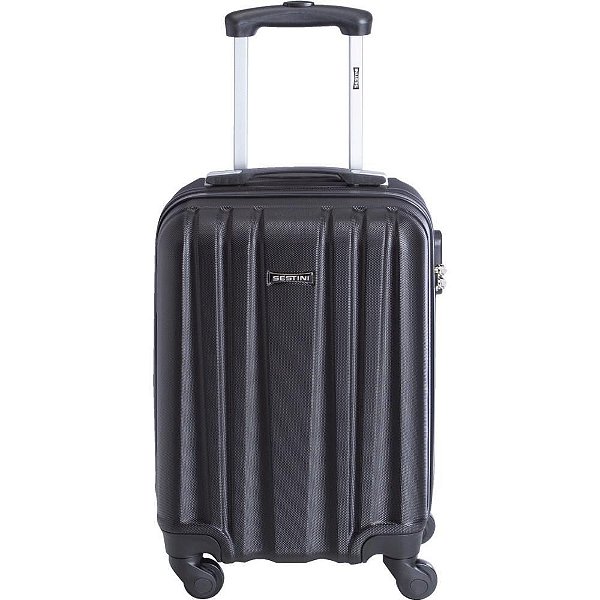 Mala de Viagem Mala Bordo 360 4 Life 4 Preto