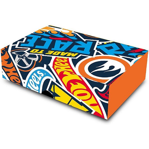 Embalagem para Doces HOT Wheels CX.13X8,5X3,5C P/6U PCT C/06