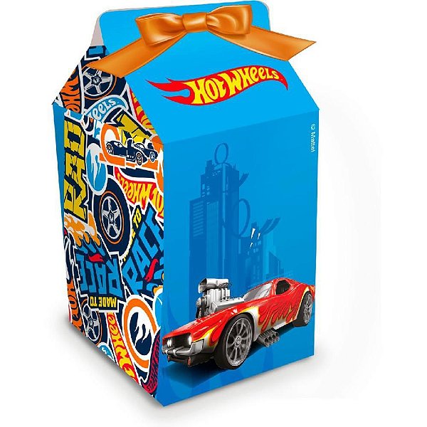 Embalagem para Doces HOT Wheels CX.MILK 6,5X6,5X13C PCT C/08