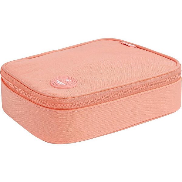 Estojo de Tecido HAPPY BOX Grande Salmão