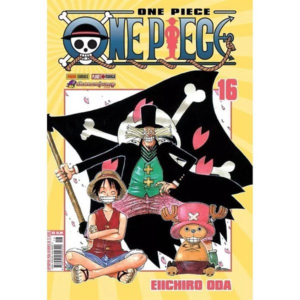 Livro Mangá ONE Piece Nº 16