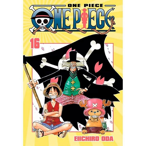 Livro Mangá ONE Piece Nº 16