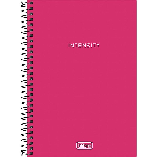 Caderno Espiral 1/4 Capa Dura Neon 80FLS PINK PP