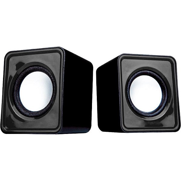 Caixa de Som para Computador Letron FLOW 3W USB/P3 PT